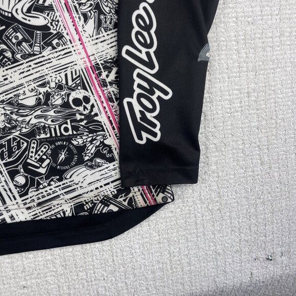 VTG Y2K Rare Troy Lee Designs AOP Graphic Print Jersey Dirt Bike Motocross Read* - Picture 6 of 16